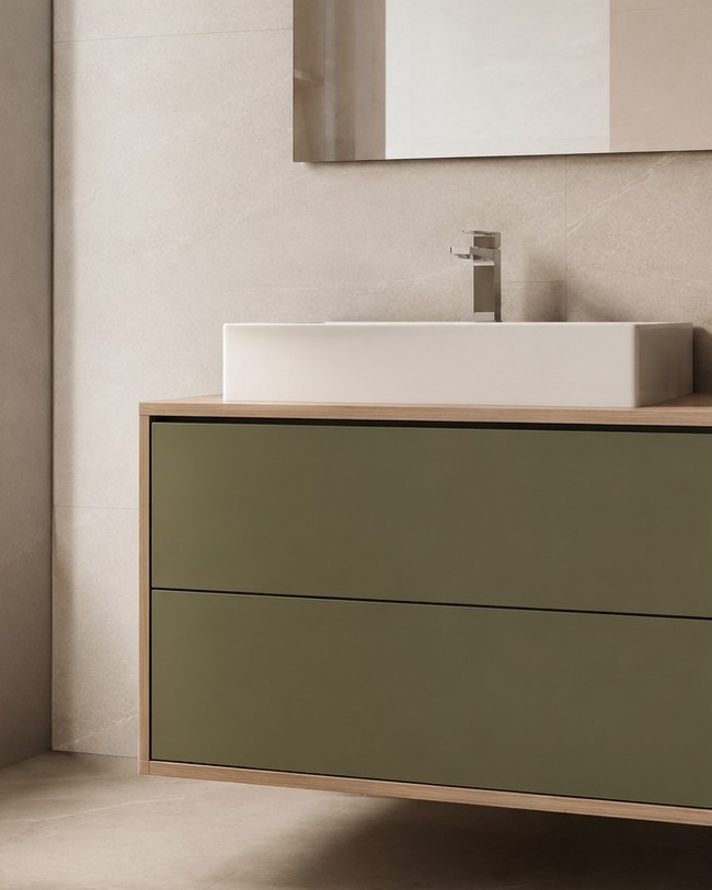 Olive Storage Vanity photo 2