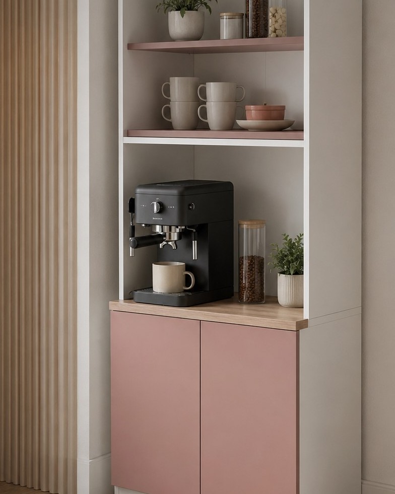 Dusty Pink Coffee Tower photo 2