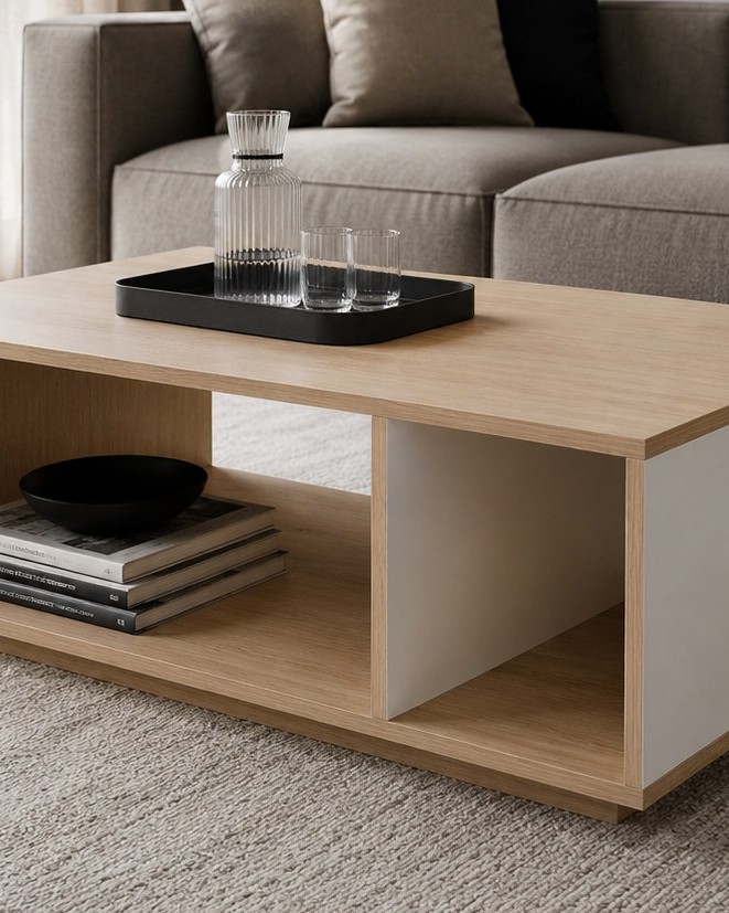 Open Shelf Coffee Table photo 2